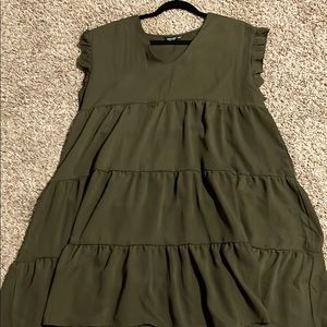 Olive colored dress